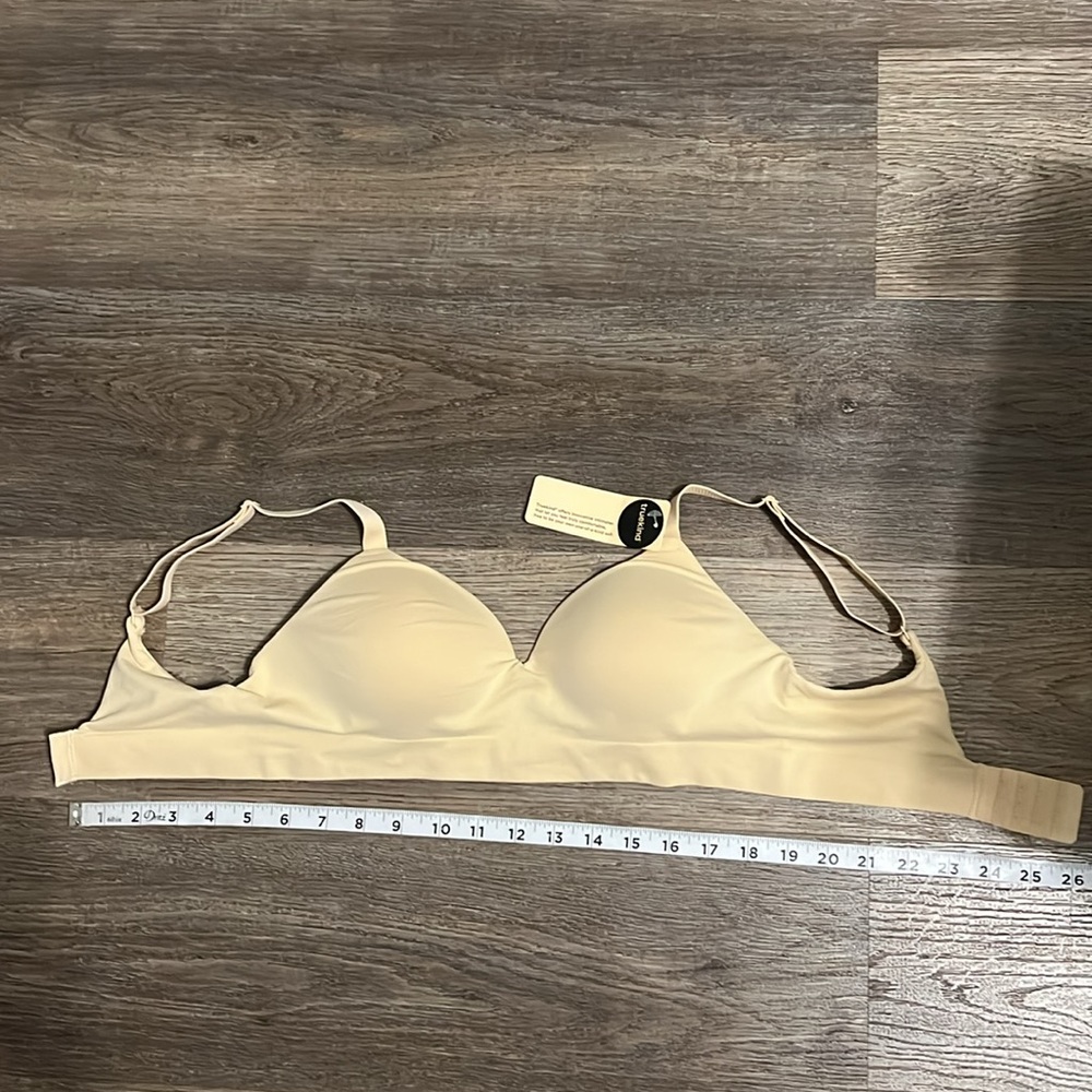 Truekind Supportive Comfort Wireless Padded Shaping Beige Bra NWT Small - Picture 8 of 12